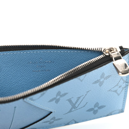Louis Vuitton Taigarama Coin Card Holder Denim 6 of 7