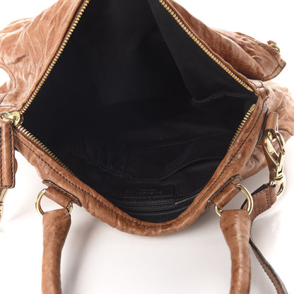 Givenchy Tumbled Sheepskin Large Pandora Brown 5 of 15