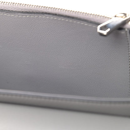 Givenchy Calfskin Shark Lock Chain Wallet Grey 5 of 6