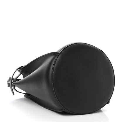 Celine Smooth Calfskin Long Strap Big Bag Bucket Black 7 of 21