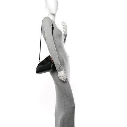 Fendi Shiny Nappa Small Fendi First Black 2 of 10
