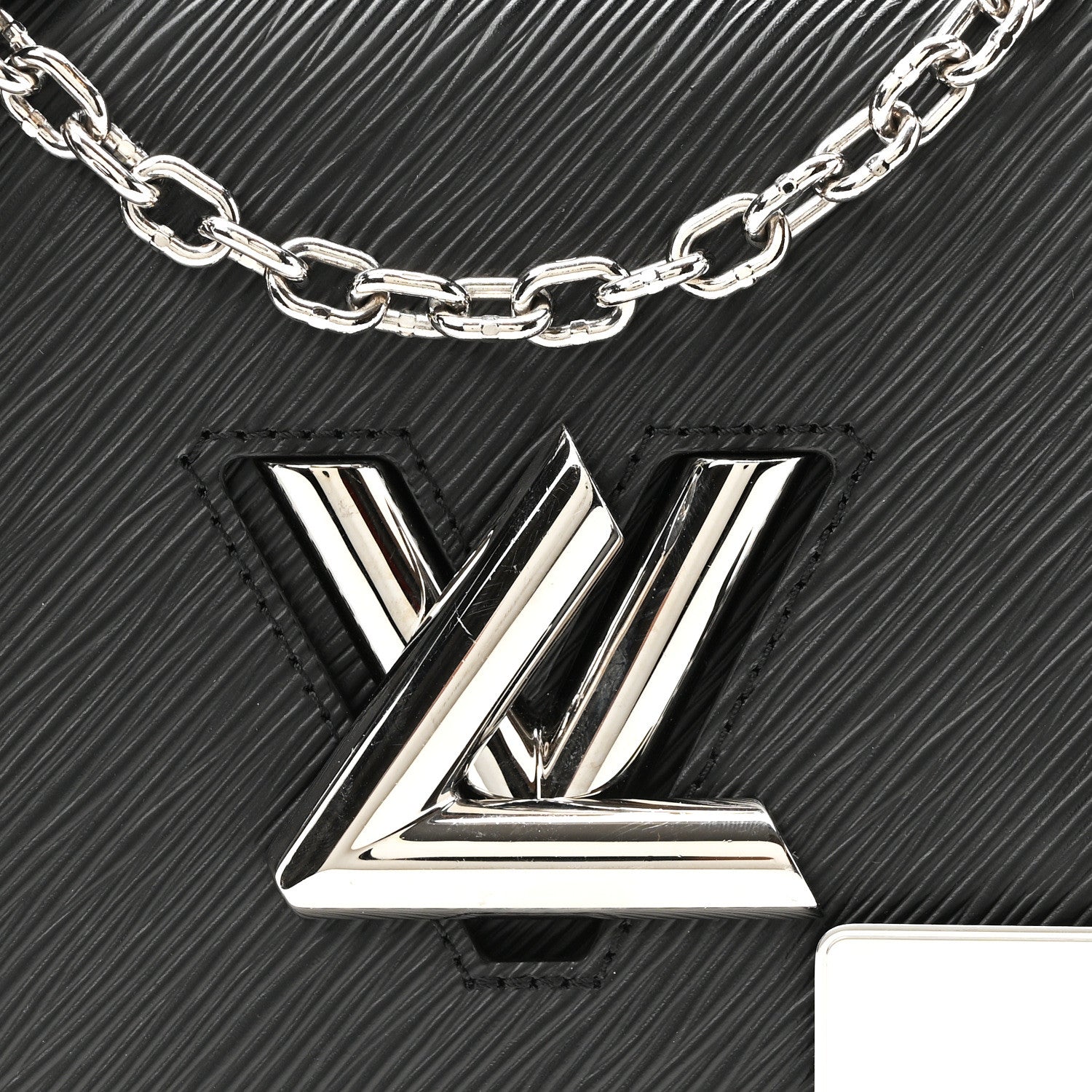 Louis Vuitton Epi Twist Shoulder Bag MM Black 8 of 10