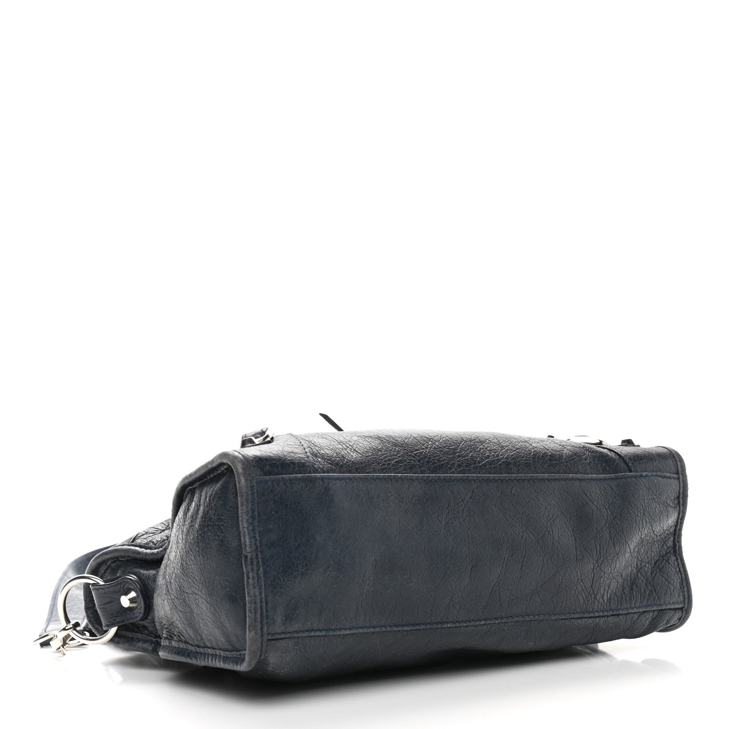 Balenciaga Agneau Classic Silver Hardware S City Bleu Obscur 4 of 14