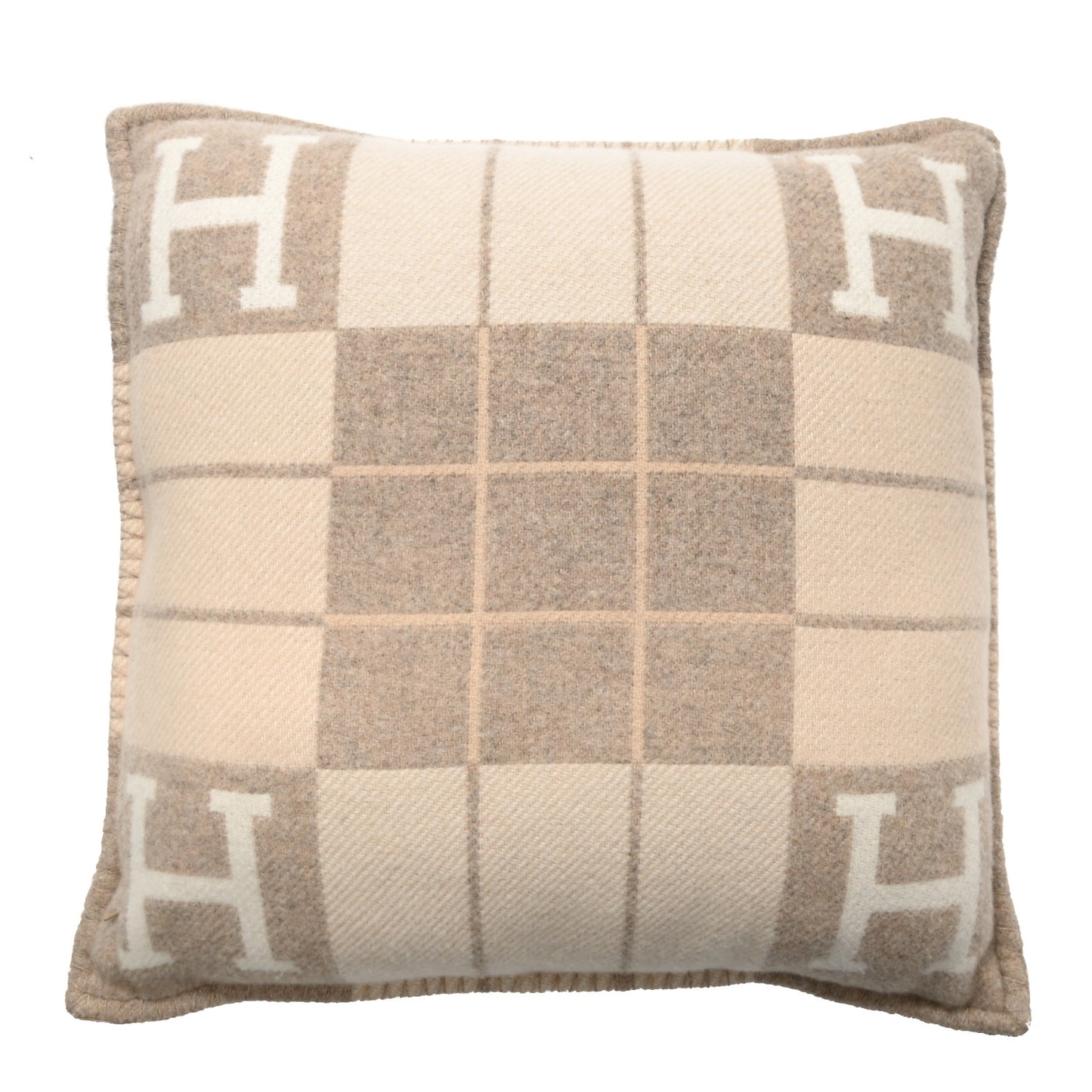 Wool Cashmere Avalon III Pillow PM Coco Camomille