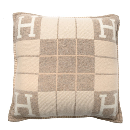 Hermes Wool Cashmere Avalon III Pillow PM Coco Camomille 2 of 3
