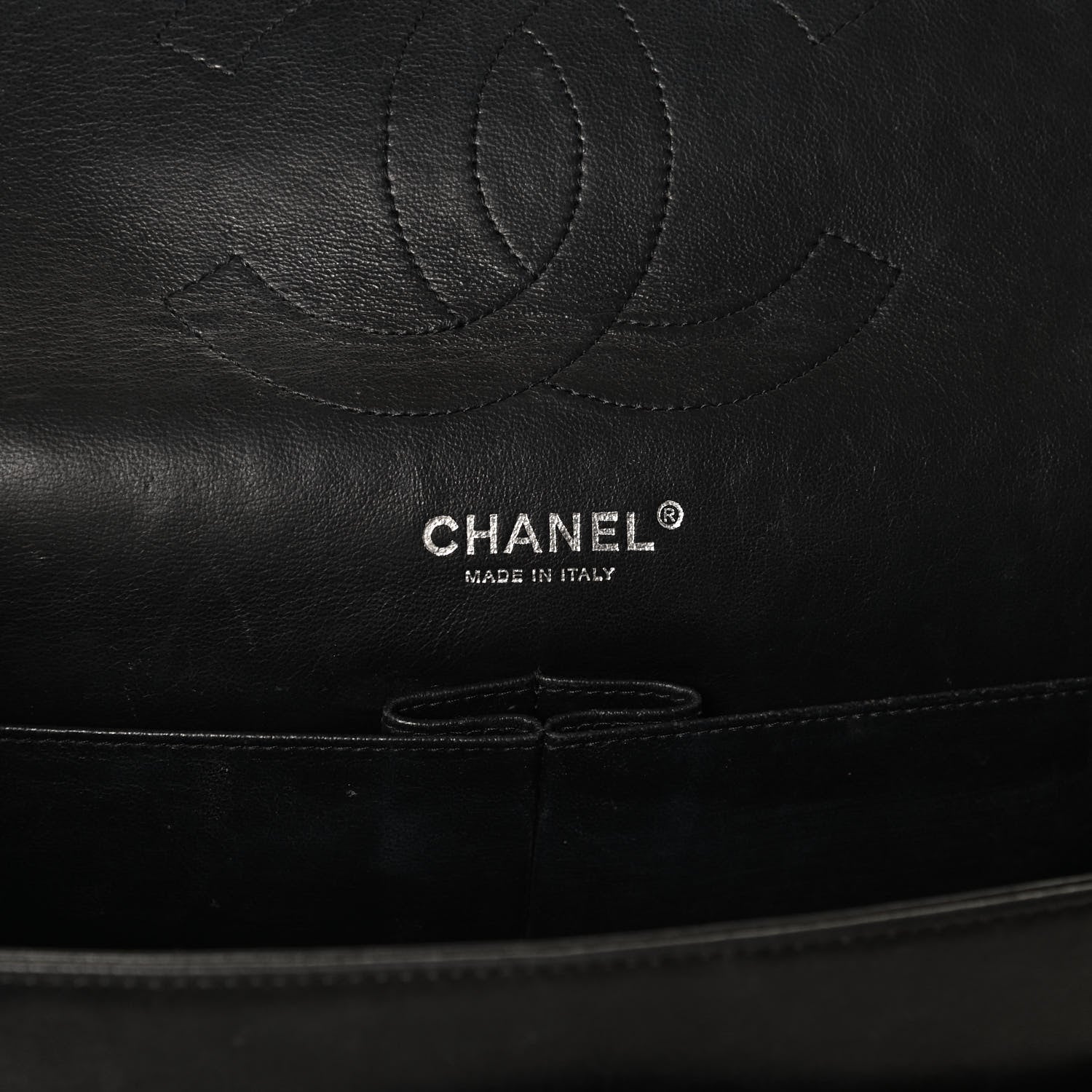 Chanel Patent Quilted Jumbo Double Flap Black 5 of 9