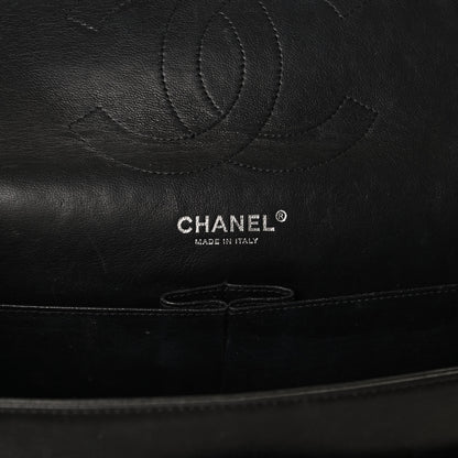 Chanel Patent Quilted Jumbo Double Flap Black 5 of 9