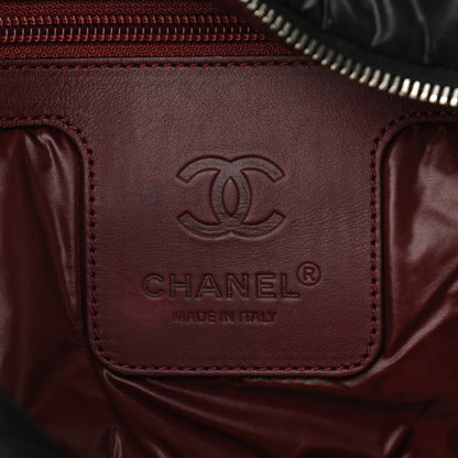 Chanel Nylon Quilted Large Coco Cocoon Tote Black 5 of 8