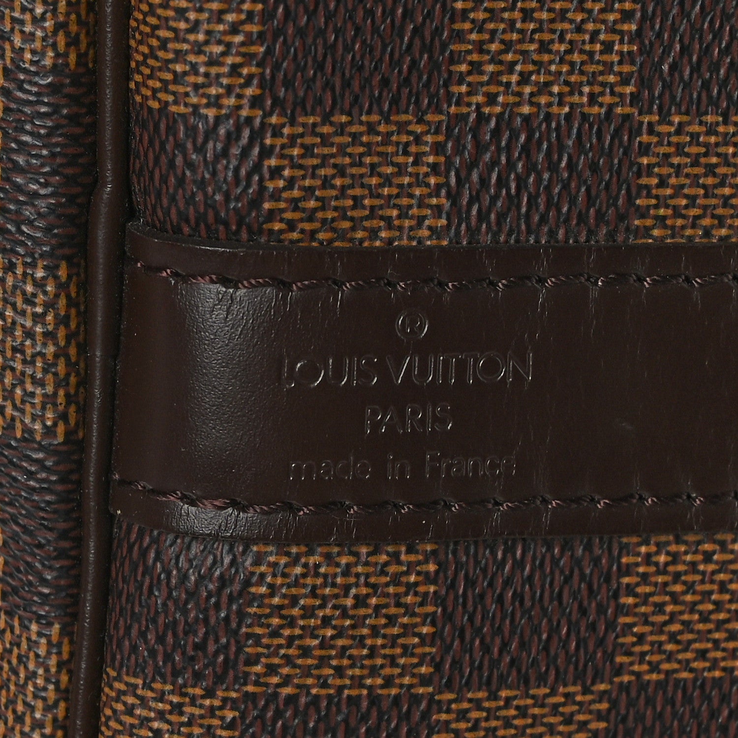 Louis Vuitton Damier Ebene Keepall Bandouliere 55 6 of 10