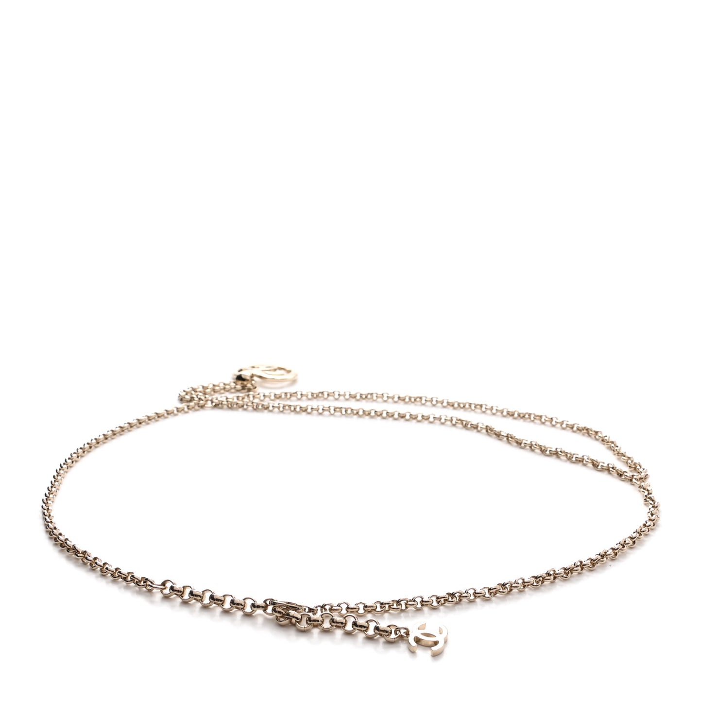 Metal Chain CC Heart Coco In Love Belt 85 34 Gold