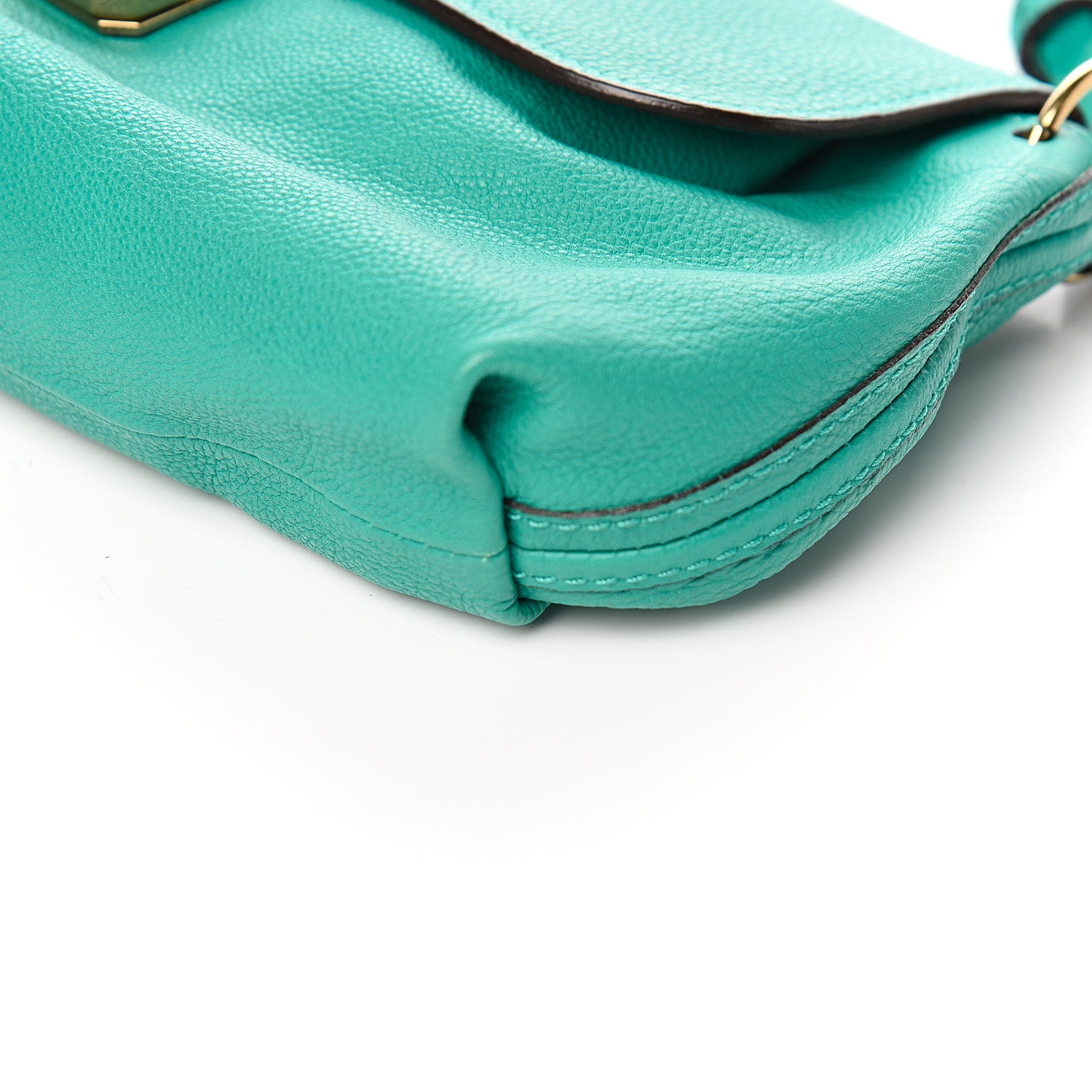 Chloe Goatskin Elsie Crossbody Bag Jade Green 10 of 11