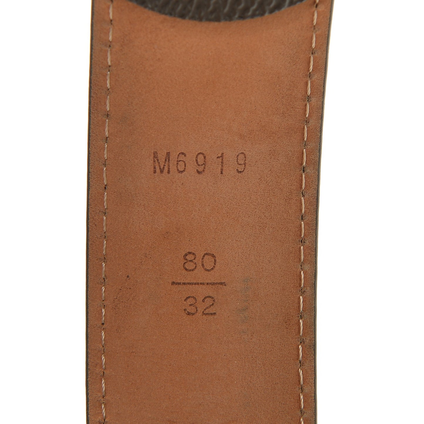 Monogram Ellipse Belt 80 32