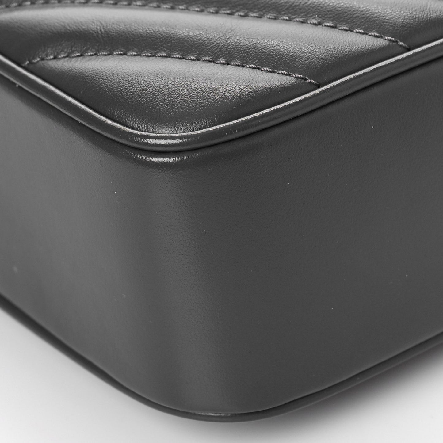 Calfskin Matelasse Monogram Lou Camera Bag Storm