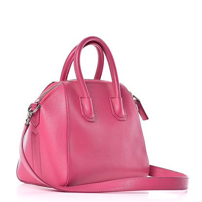 Givenchy Sugar Goatskin Mini Antigona Magenta 3 of 15