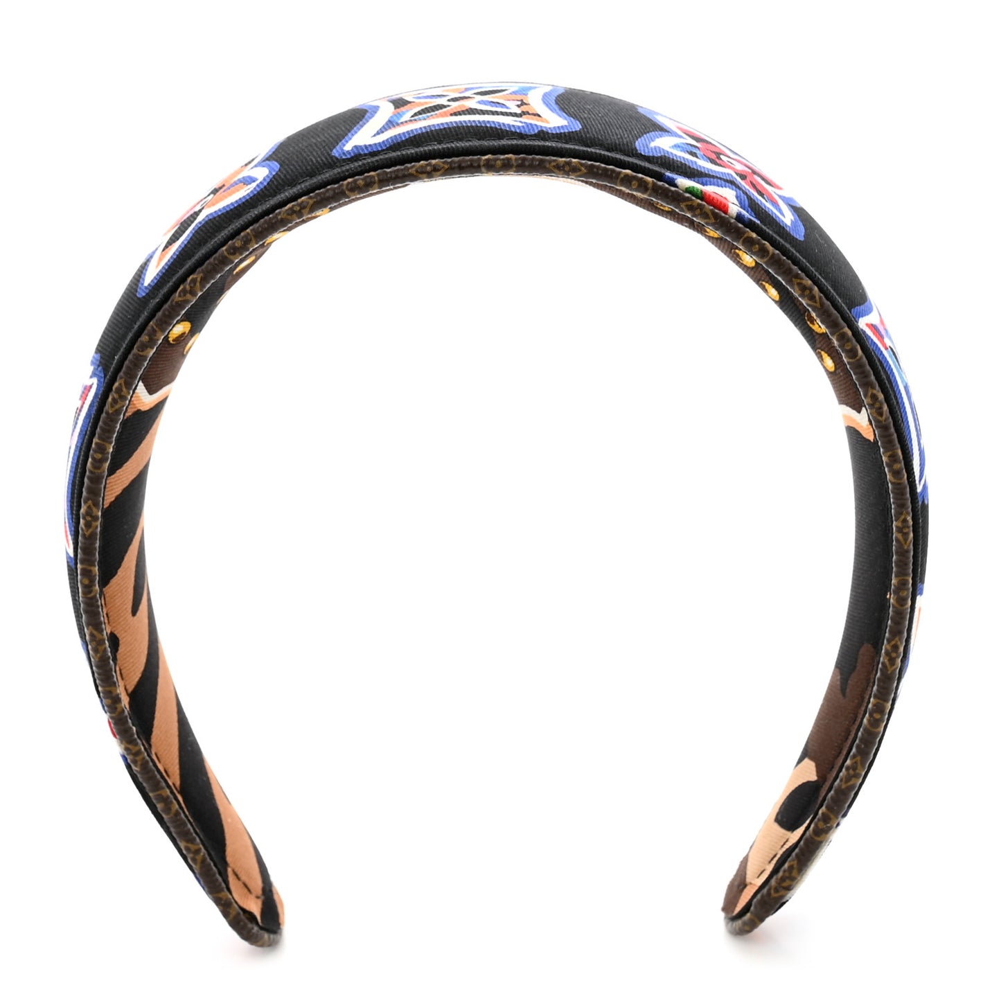 Monogram Be Mindful Headband Black Multicolor
