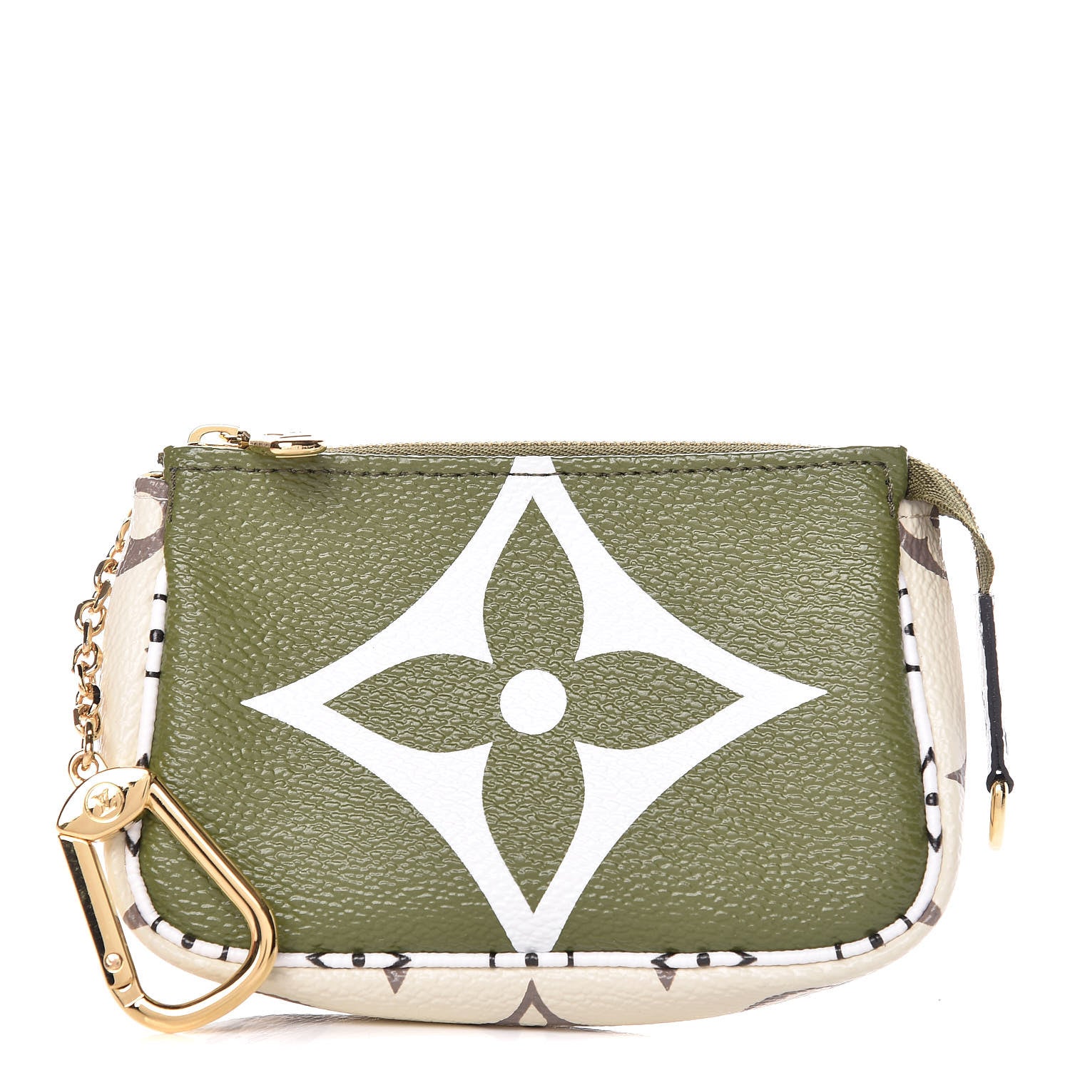 Louis Vuitton Monogram Giant Micro Pochette Accessories Kaki White 1 of 8