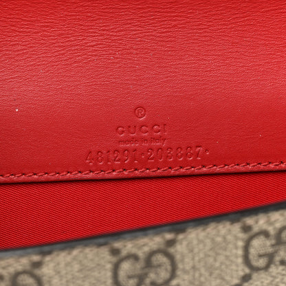 Gucci GG Supreme Monogram Mini Cherry Chain Bag 5 of 8