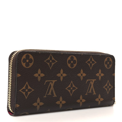 Louis Vuitton Monogram Clemence Wallet Fuchsia 3 of 6