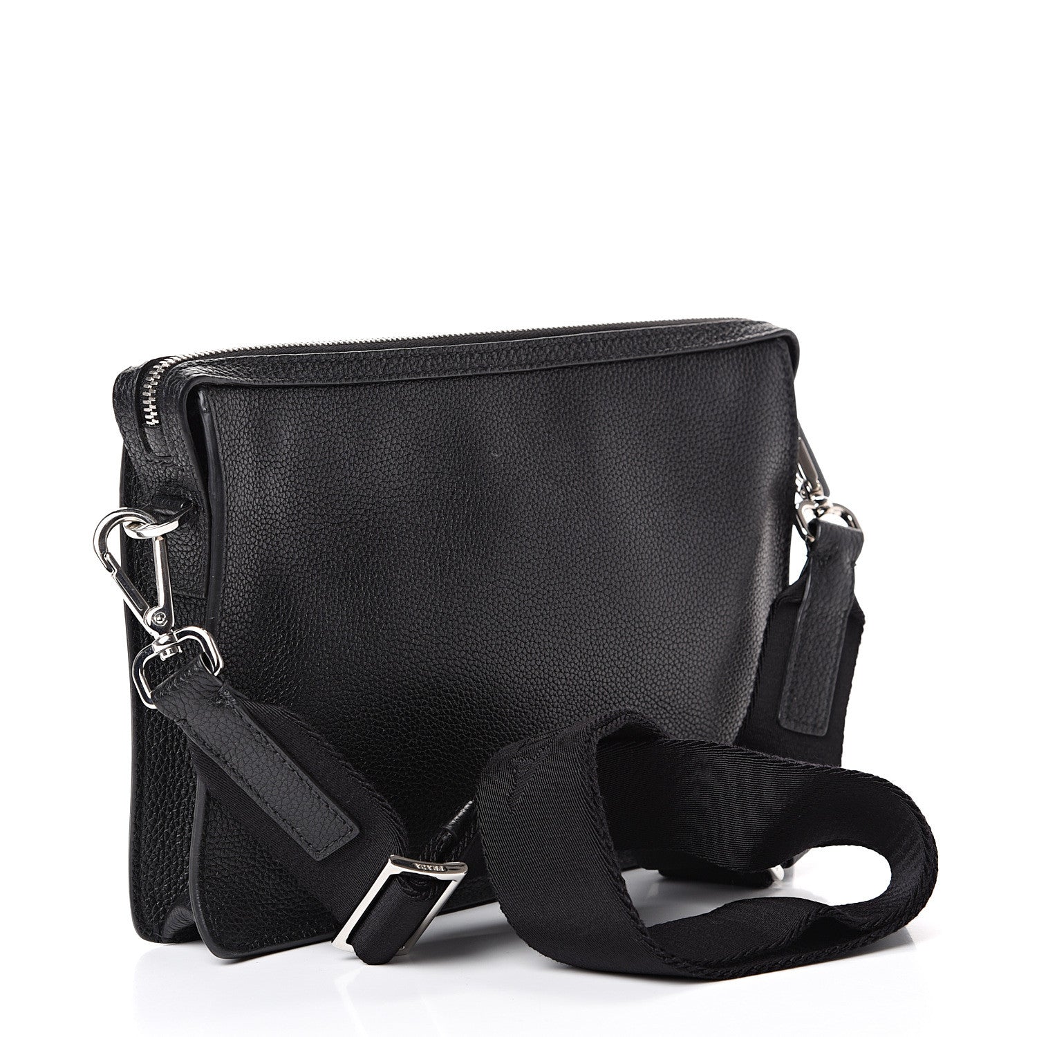 Prada Toro Messenger Bag Black 2 of 10