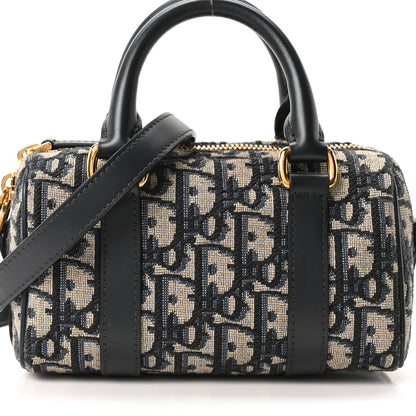Christian Dior Oblique Nano Groove 17 Bag Blue 8 of 10