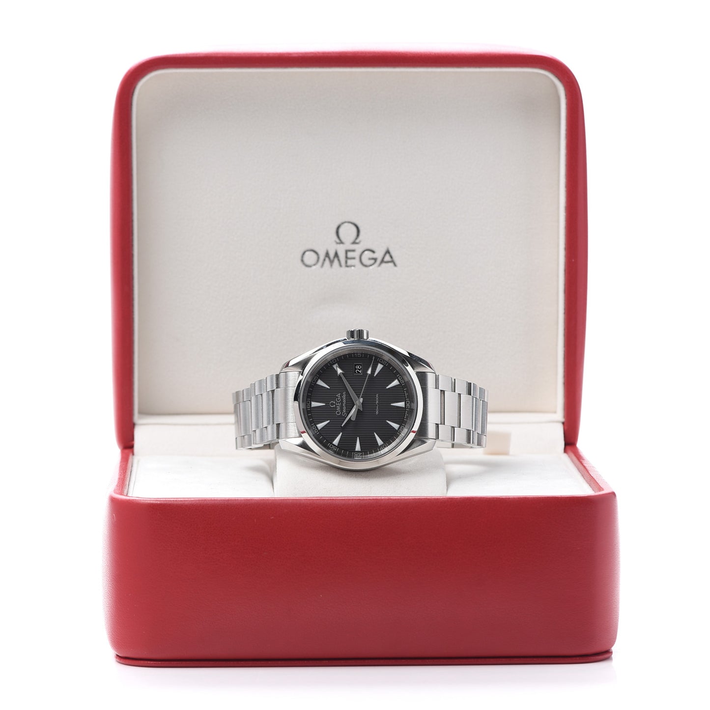 Stainless Steel 38mm Seamaster Aqua Terra 150M Quartz Watch Grey 231.10.39.60.06.001