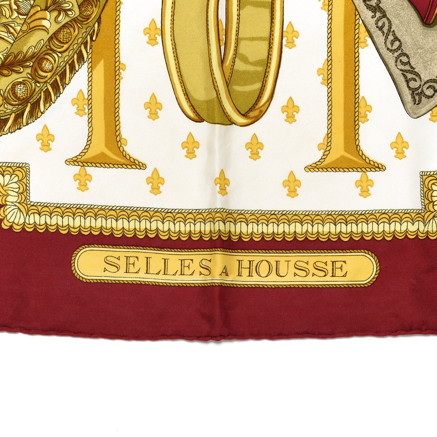 Silk Selles A Housse Scarf 90