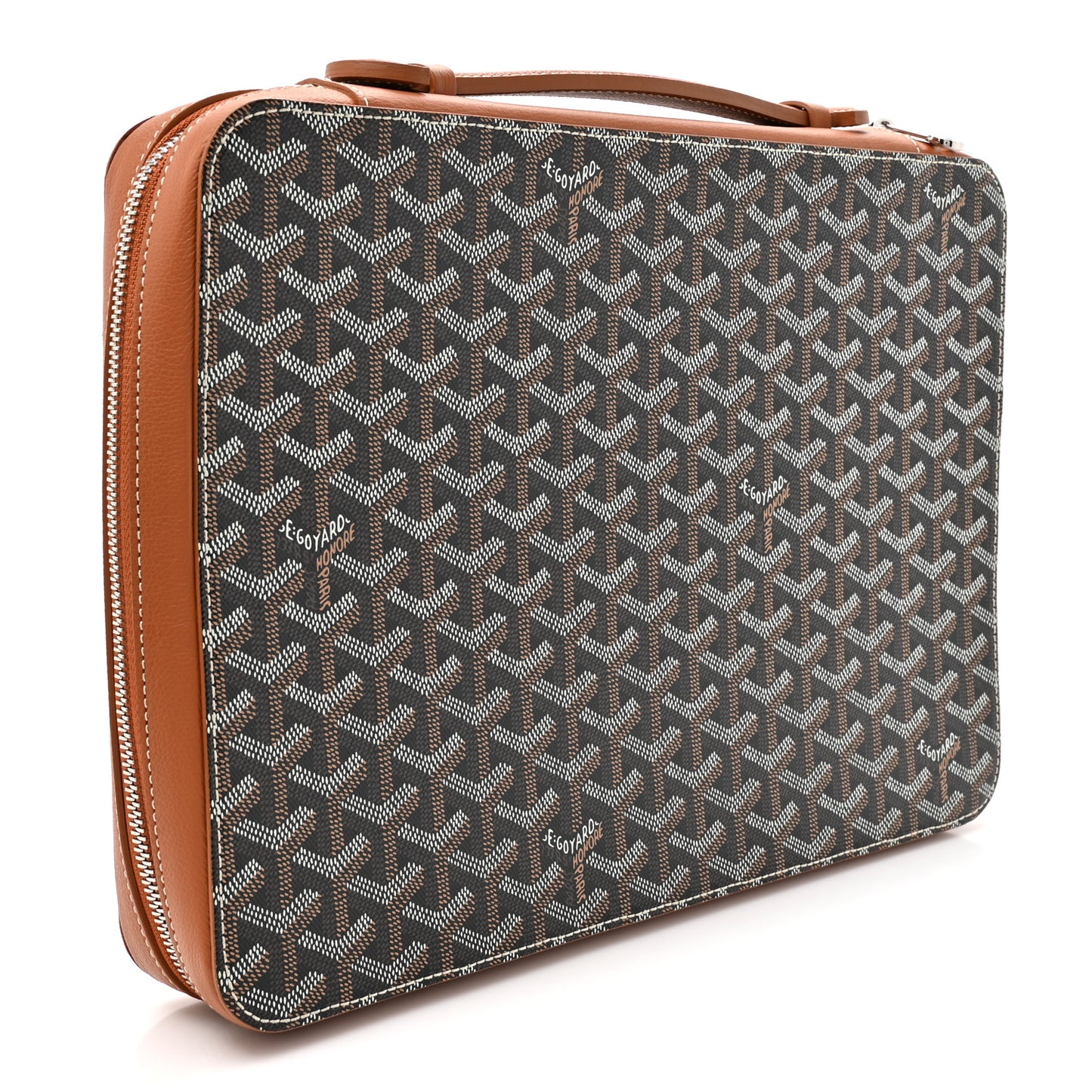 Goyardine Universal Companion Portfolio Black Gold