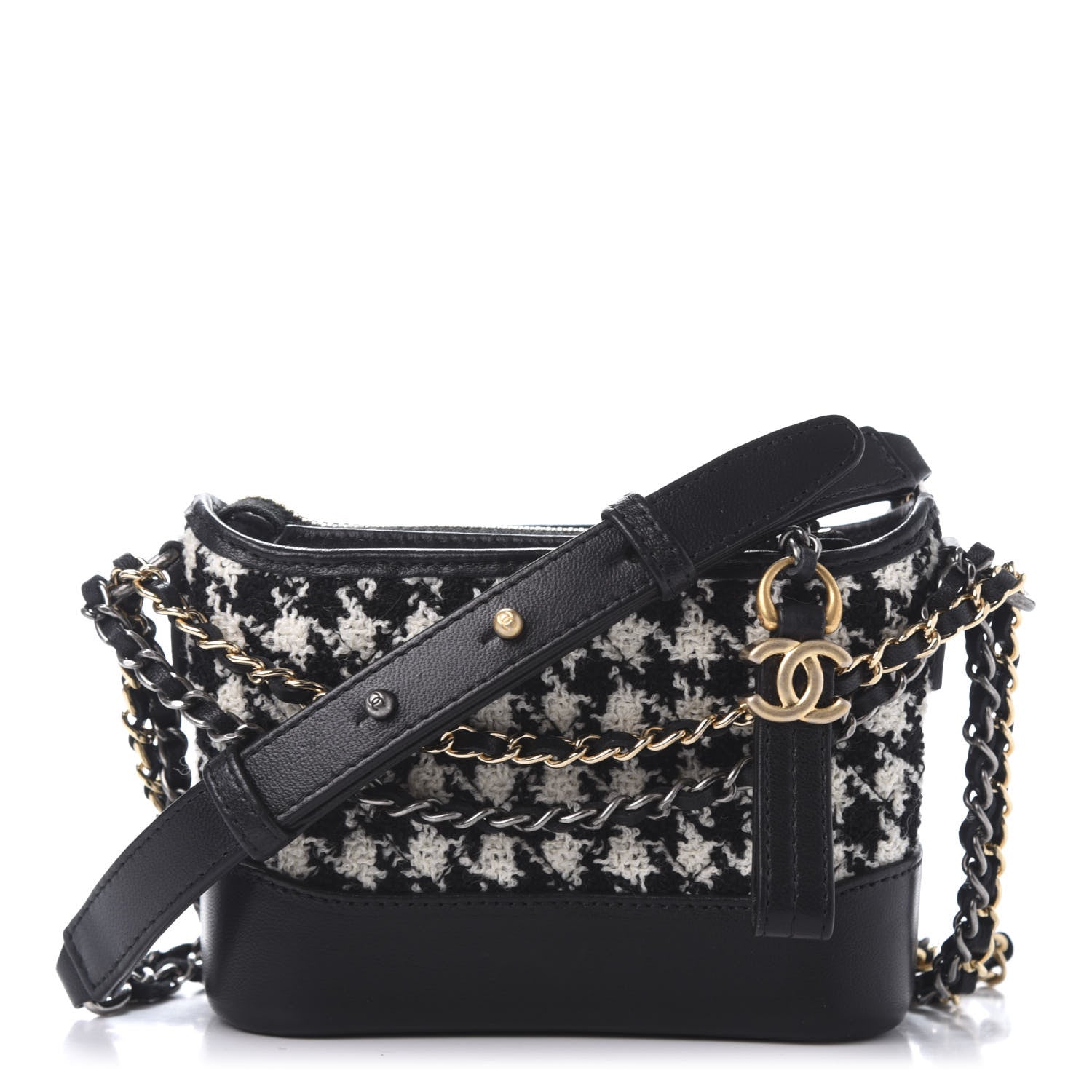 Chanel Lambskin Calfskin Tweed Success Story Set of 4 Minis Bags Black 15 of 24