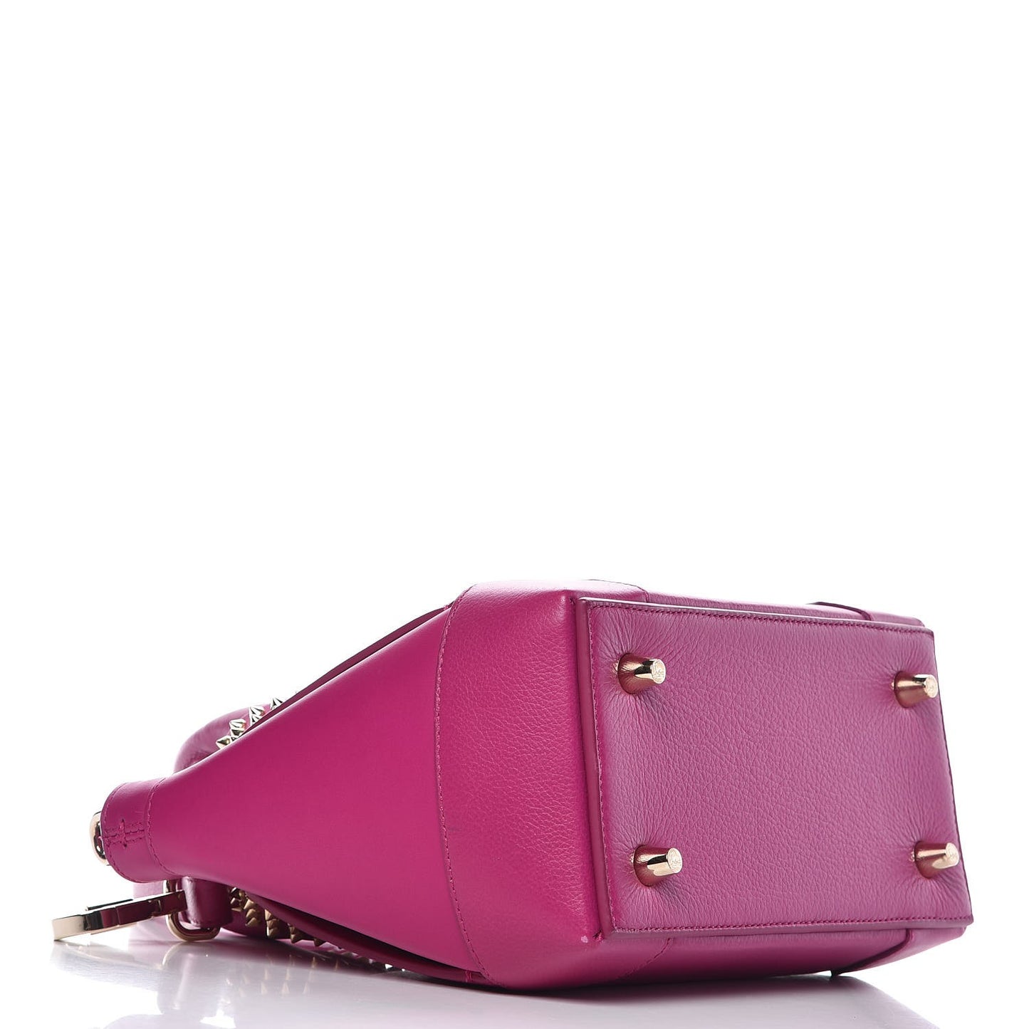 Calfskin Small Eloise Tote Fuchsia