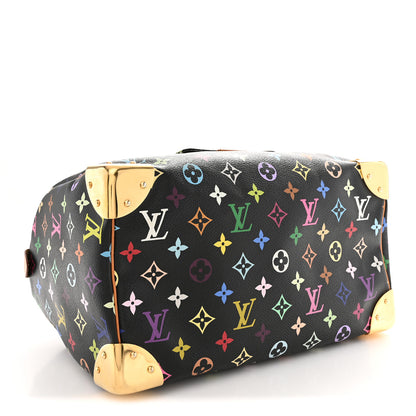 Louis Vuitton Monogram Multicolor Speedy 30 Black 4 of 12