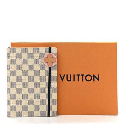 Louis Vuitton Damier Azur Flower Gustave Notebook 7 of 7