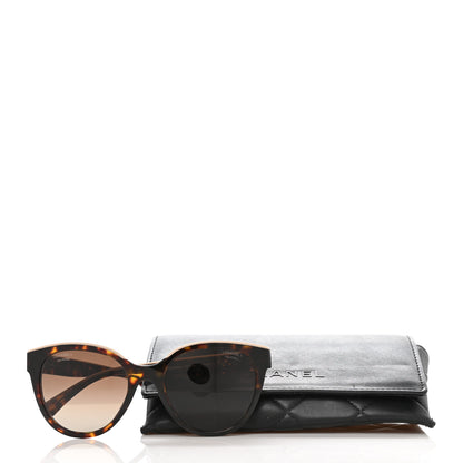 Chanel Acetate Polarized CC Butterfly Sunglasses 5414 Tortoise 18 of 18