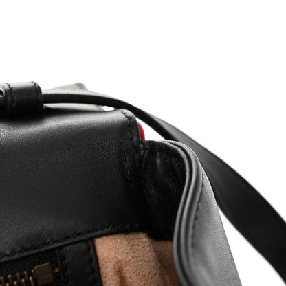 Gucci Calfskin Bamboo Trapuntata Queen Margaret Top Handle Bag Blue Agata Hibiscus Red Mystic White Sugar Pink 11 of 16