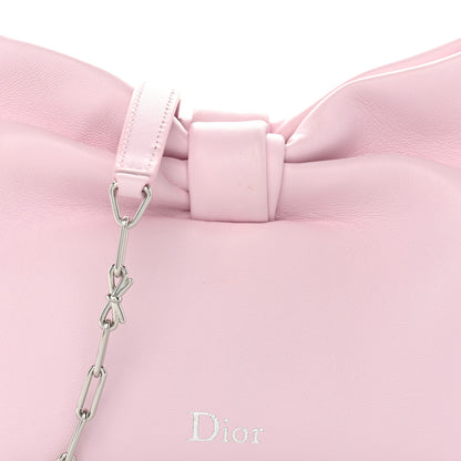 Christian Dior Lambskin Small Bow Bag Rose Songe 8 of 11