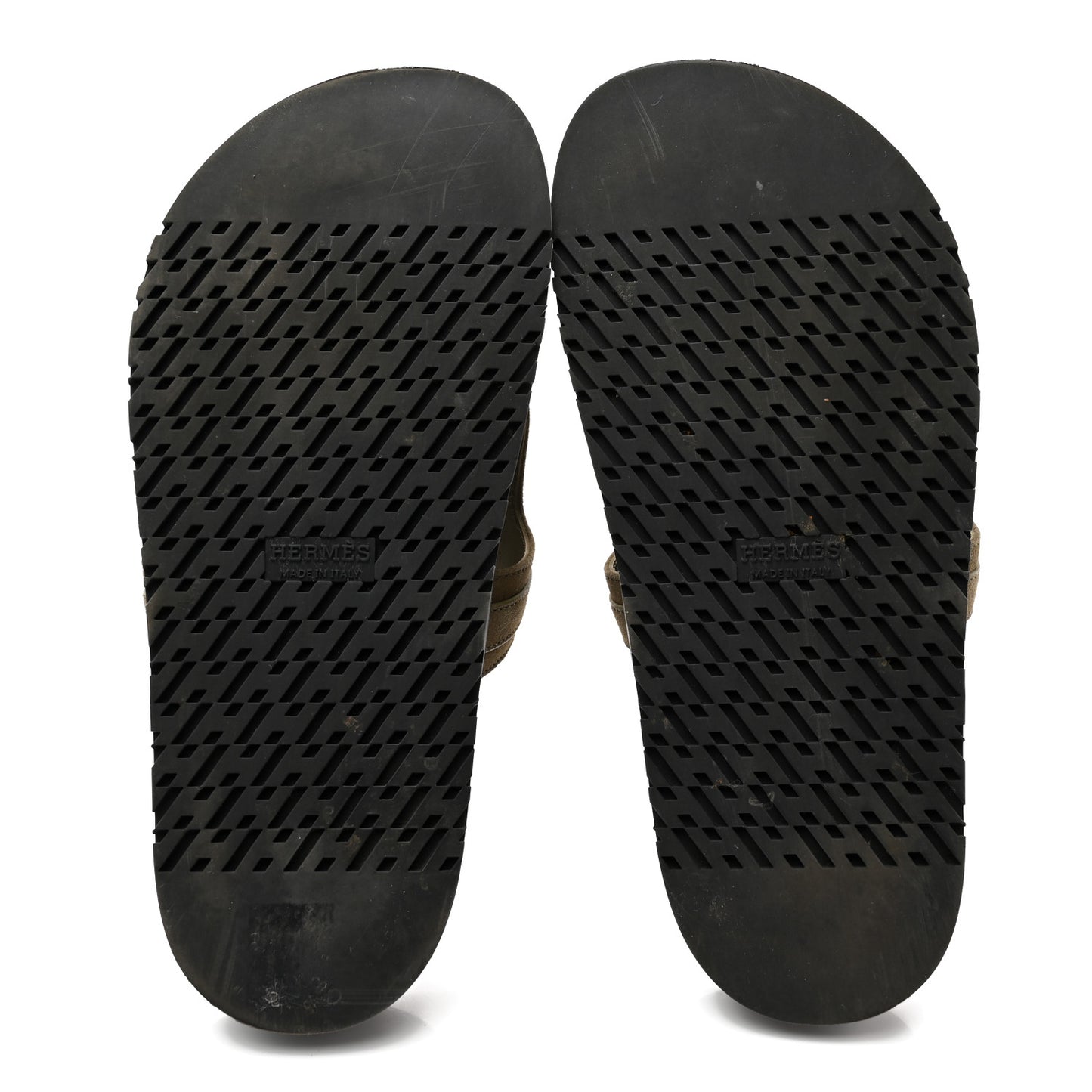 Suede Goatskin Womens Empire Sandals 37 Vert Toundra
