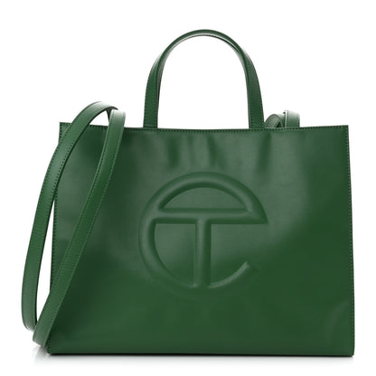Telfar Vegan Leather Medium Shopping Bag Leaf 1 of 10