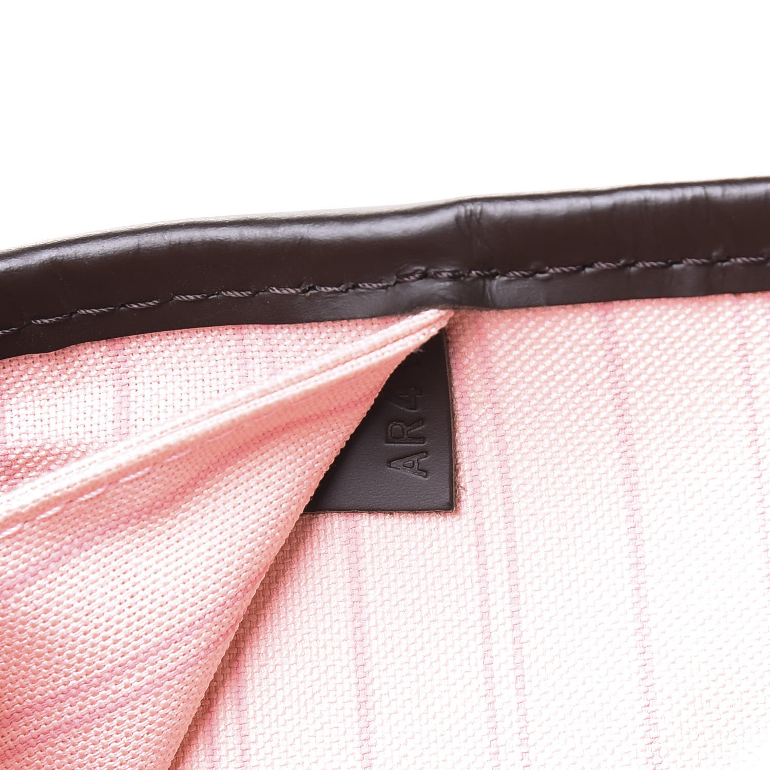 Louis Vuitton Damier Ebene Neo Neverfull MM Rose Ballerine 10 of 12