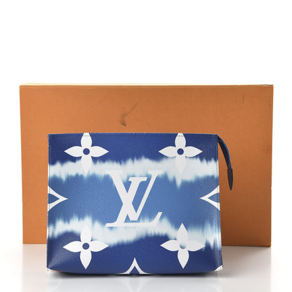 Louis Vuitton Monogram Escale Toiletry Pouch 26 Blue 10 of 10
