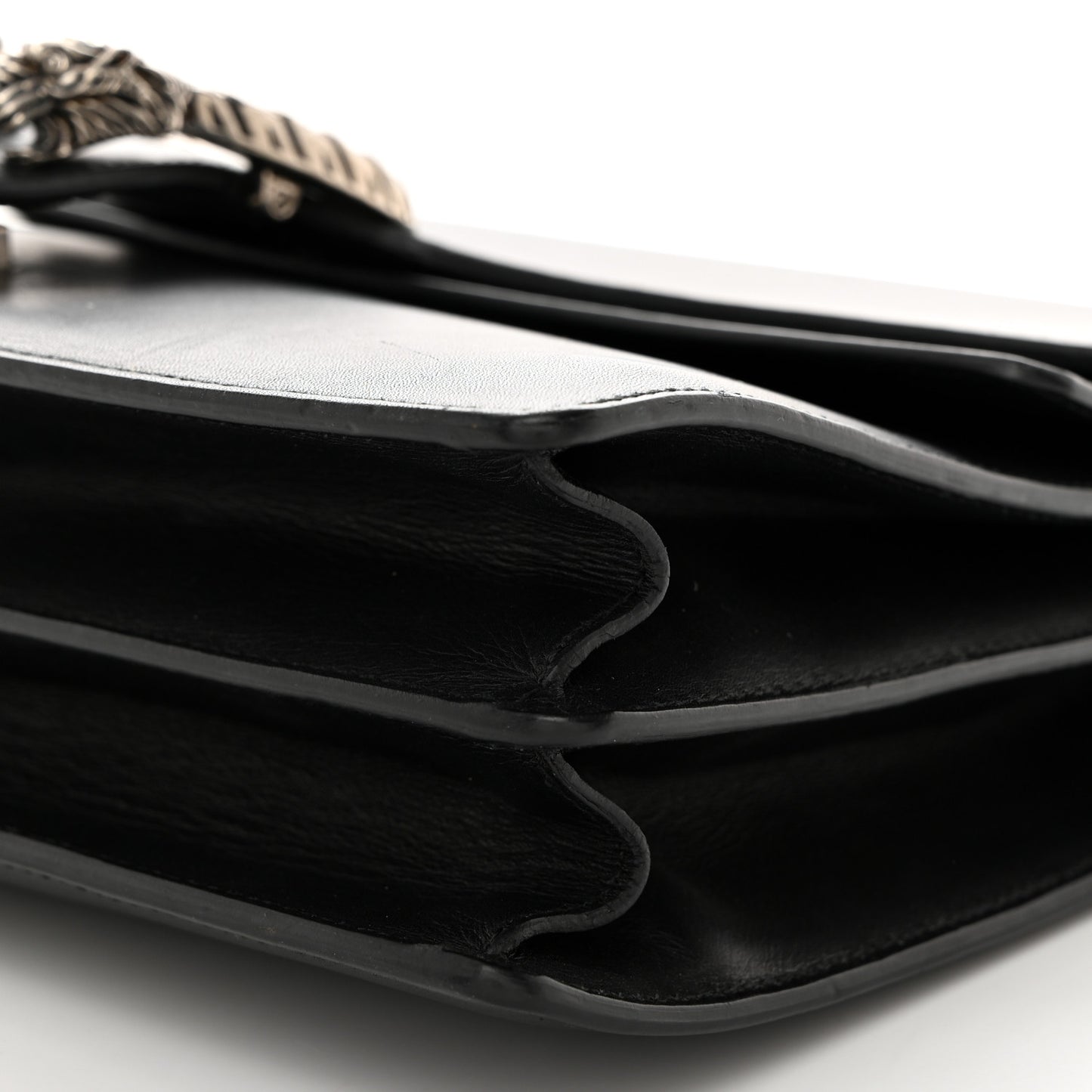 Calfskin Medium Dionysus Shoulder Bag Black