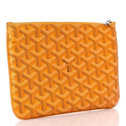 Goyard Goyardine Senat Pochette PM Yellow 3 of 9