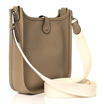 Hermes Taurillon Clemence Amazone Evelyne TPM Trench Craie 2 of 8