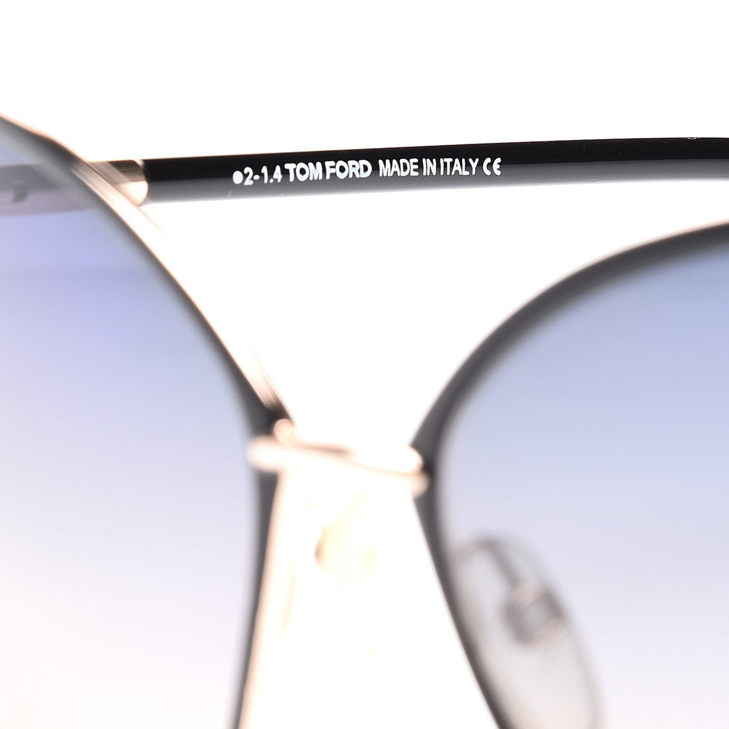 Penelope Vintage Round Sunglasses TF320 Black