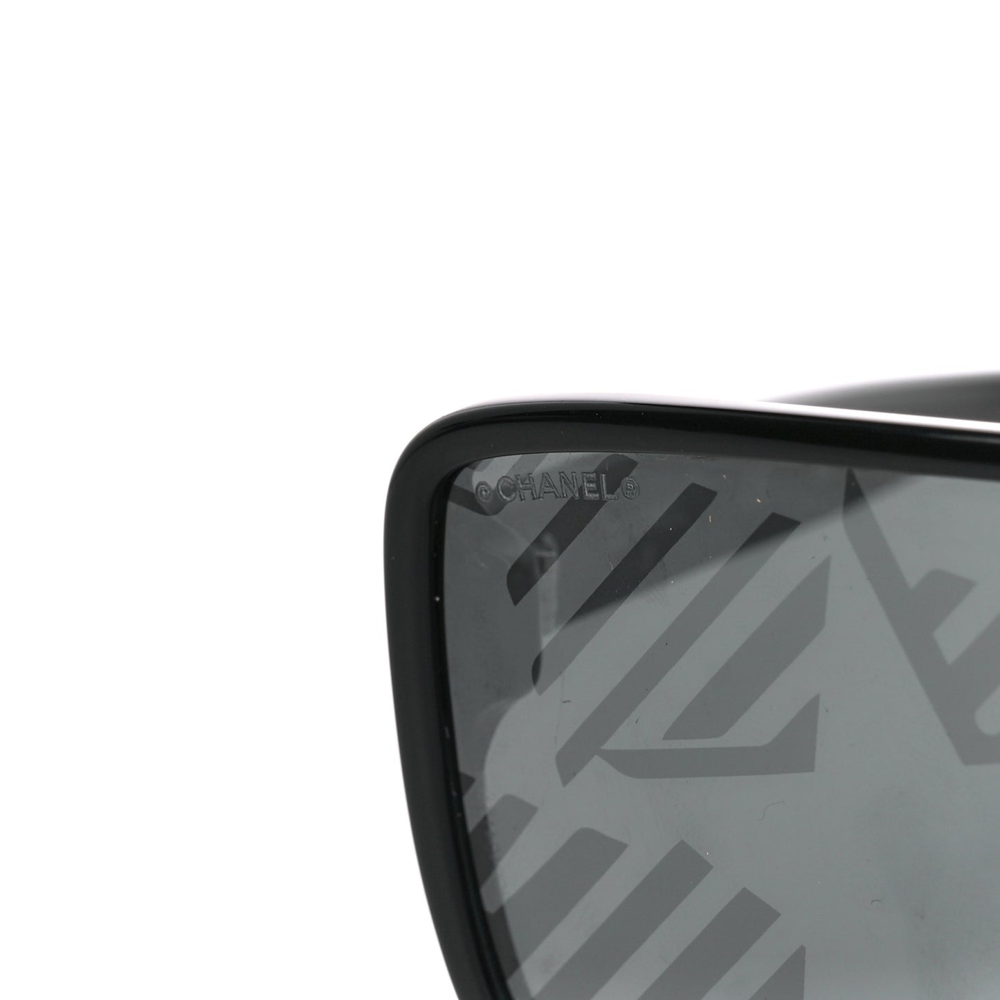 Acetate Shield 71540 Sunglasses Black