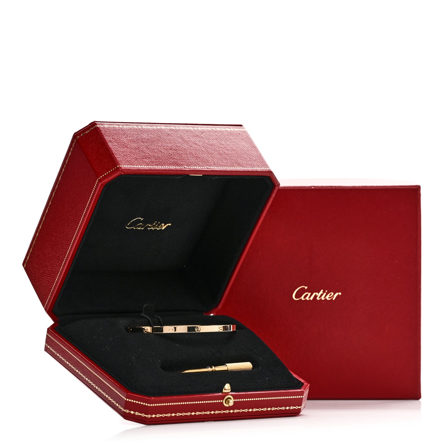 18K Yellow Gold Small LOVE Bracelet 18