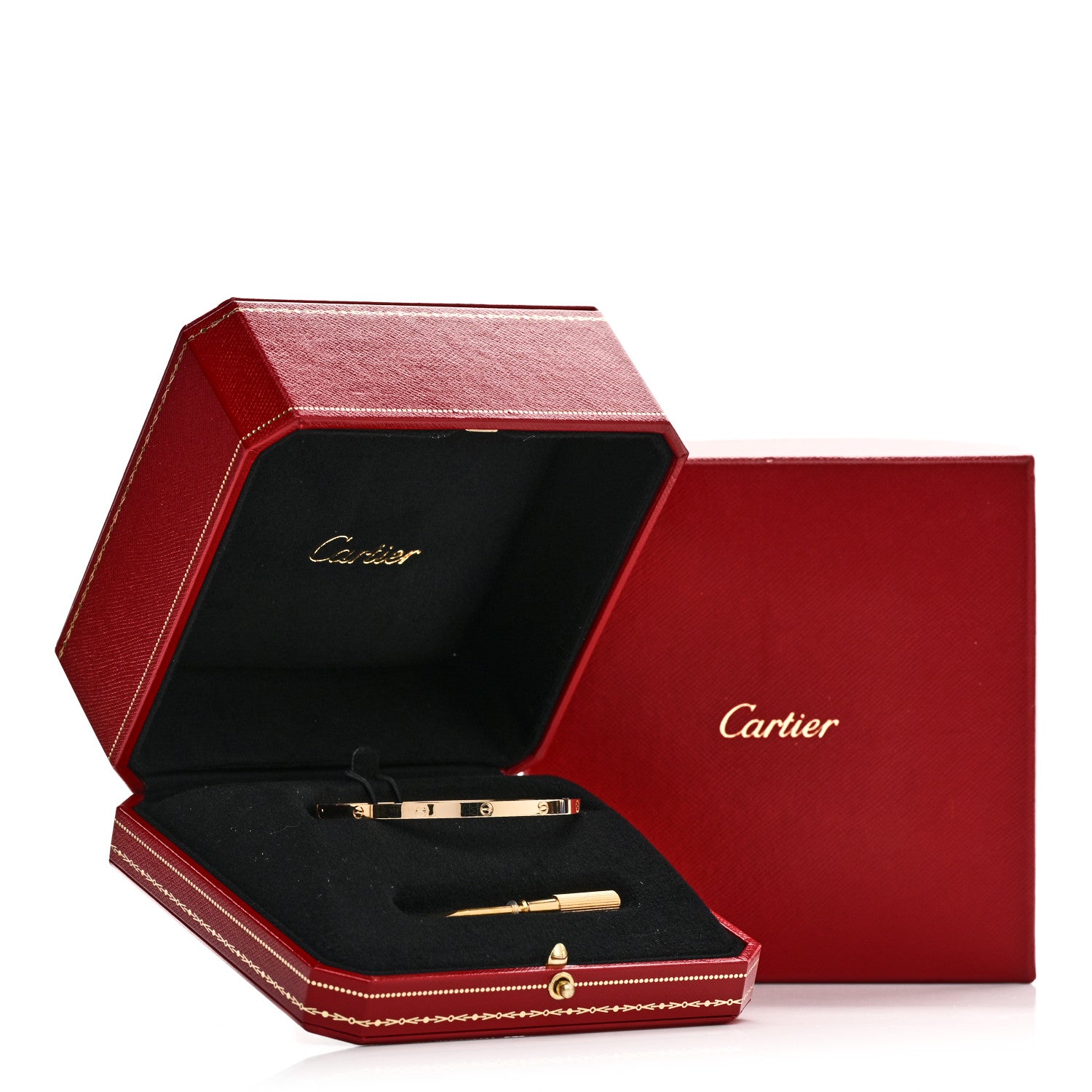 Cartier 18K Yellow Gold Small LOVE Bracelet 18 7 of 7