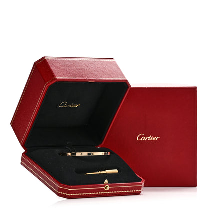 Cartier 18K Yellow Gold Small LOVE Bracelet 18 7 of 7