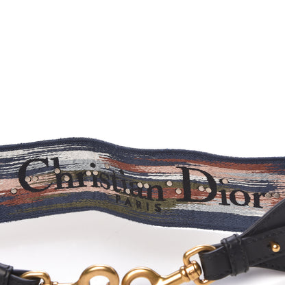 Christian Dior Canvas Embroidered Studded KaleiDiorscopic Shoulder Strap Multicolor 4 of 7