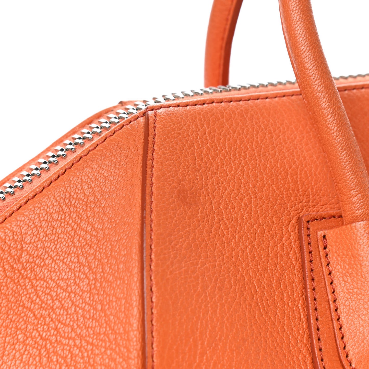 Sugar Goatskin Medium Antigona Orange