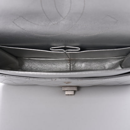 Chanel Metallic Lambskin Quilted 2.55 Reissue 227 Flap Silver 5 of 14