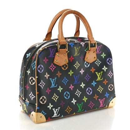 Louis Vuitton Monogram Multicolor Trouville Black 3 of 9